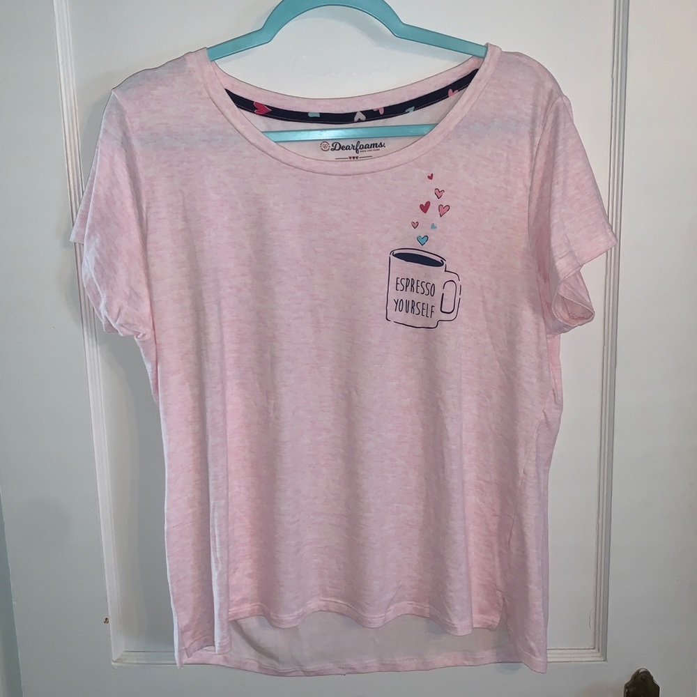LAREGE ESPRESSO YOURSELF SUPER SOFT ☕️ PJ Top